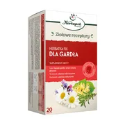 Herbatka Dla gardła, fix, saszetki, 2 g, 20 szt. (Herbapol Kraków)