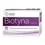 DOZ PRODUCT Biotyna, tabletki powlekane, 90 szt.