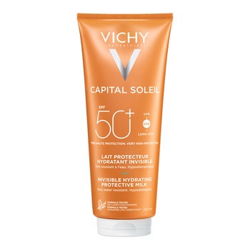 Vichy Capital Soleil, Mleczko do twarzy i ciała SPF 50+, 300 ml
