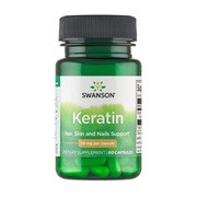 Swanson Keratin, kapsułki, 60 szt.