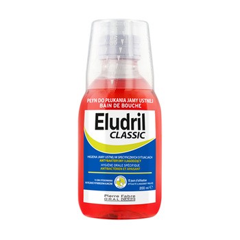 Eludril Classic, płyn do płukania jamy ustnej, 200 ml