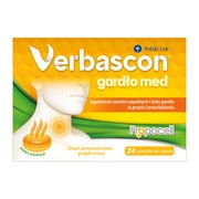 Verbascon Gardło Med, pastylki do ssania, 24 szt.