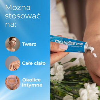 Cicatridina, krem wspomagający leczenie ran, 30 g