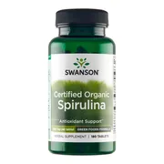 Certified Organic Spirulina, tabletki, 180 szt.