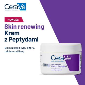 CeraVe Skin Renewing, krem z peptydami, 48 g