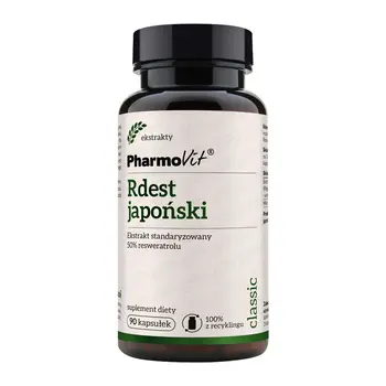 Pharmovit Rdest japoński, kapsułki, 90 szt.