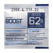 Integra Boost, regulator wilgotności konopi medycznych 62%, 2 g, 1 szt.