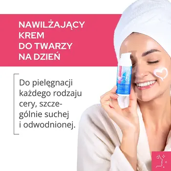 Vianek, prebiotyczny nawilżający krem do twarzy na dzień, 50 ml