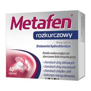 Metafen Rozkurczowy, 40 mg, tabletki, 40 szt.