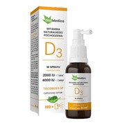 Witamina D3, spray, 30 ml