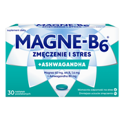 Magne-B6 Zmęczenie i stres, tabletki powlekane, 30 szt.