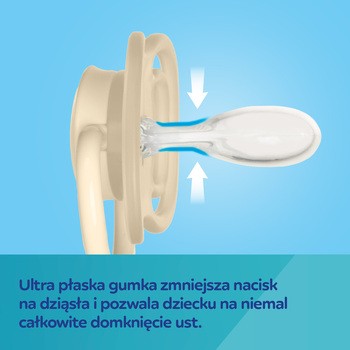 Canpol Babies, smoczek silikonowy DentalAir 6-18 m symetryczny, niebieski, 2 szt.