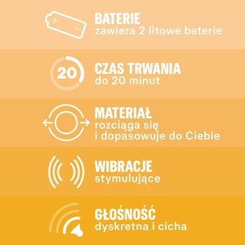 Durex Vibe Ring, nakładka wibracyjna, 1 szt.
