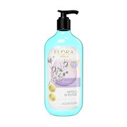 Flora by Ecos lab, mydło w płynie, bawełna, 500 ml