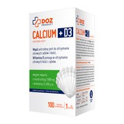 DOZ PRODUCT Calcium + D3, tabletki powlekane, 100 szt.