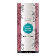 Viridian, Ekologiczny Olej Omega 3:6:9, płyn, 200 ml