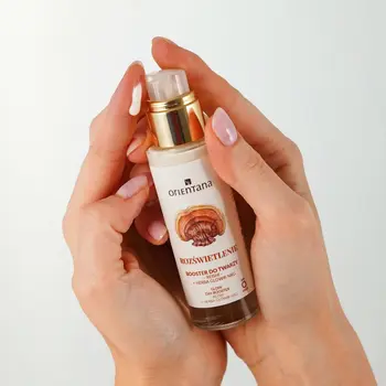 Orientana, booster rozświetlający Reishi i Różeniec Górski, 30 ml