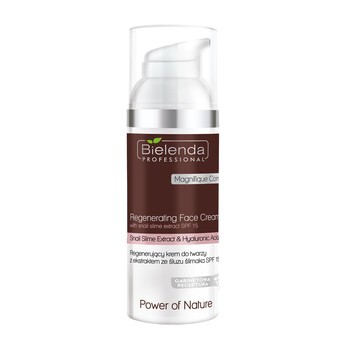 Bielenda Professional, regenerujący krem z ekstraktem ze śluzu ślimaka, SPF 15, 50 ml