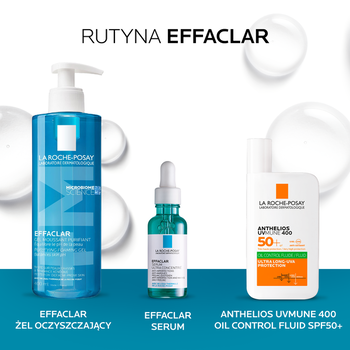 Zestaw La Roche-Posay Effaclar przeciw niedoskonałościom krem + serum