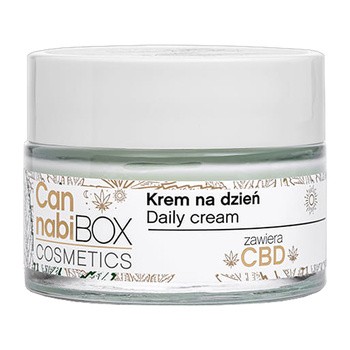 CannabiBOX Cosmetics, krem na dzień z CBD, 50 ml