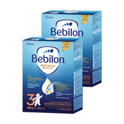 Zestaw 2x Bebilon Advance Pronutra 3, Junior, formuła na bazie mleka po 1. roku życia, proszek, 1000 g