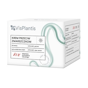 Vis Plantis Age Killing Effect, krem przeciw zmarszczkom SYN-AKE, jad żmii, na dzień, 50 ml
