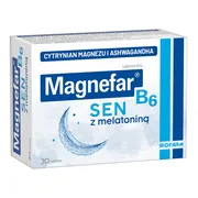 Magnefar B6 Sen, tabletki powlekane, 30 szt.