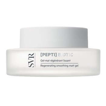 SVR [Pepti] Biotic, regenerująco-wygładzający żel o działaniu matującym, 50 ml