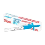 Novama White Sigma, termometr szklany, bezrtęciowy, 1 szt.