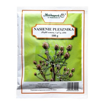 Nasiona płesznika, zioło pojedyncze, 100 g (Herbapol Kraków)