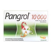 Pangrol, 10 000 j., kapsułki, 20 szt. (blistry)