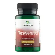 Swanson Resweratrol, 250 mg, kapsułki, 30 szt.