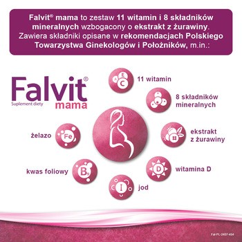 Falvit mama, tabletki powlekane, 30 szt.
