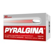 Pyralgina, 500 mg, tabletki, 50 szt.