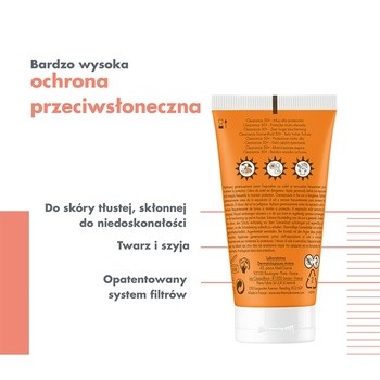 Avene Eau Thermale Cleanance, krem ochronny SPF 50+ do skóry tłustej, skłonnej do niedoskonałości, 50 ml