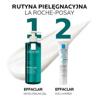 La Roche-Posay Effaclar, Micro-peeling żel mikrozłuszczający oczyszczający do twarzy i ciała, 400 ml