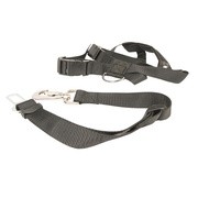 Duvoplus Regulowane szelki bezpieczeństwa z pasem do samochodu dla psów, XL, 85-100 cm, 1 szt.