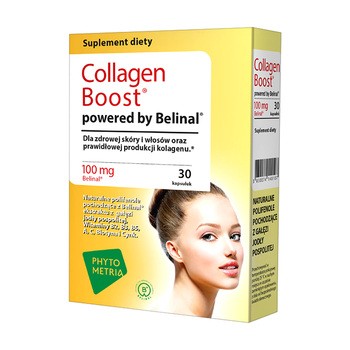 Collagen Boost powered by Belinal, kapsułki, 30 szt.