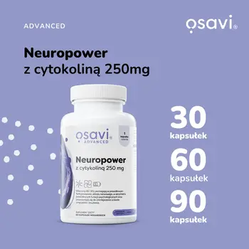 Osavi Neuropower z Cytykoliną 250 mg, kapsułki, 30 szt.