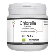 KENAY Chlorella Organiczna, tabletki, 600 szt.