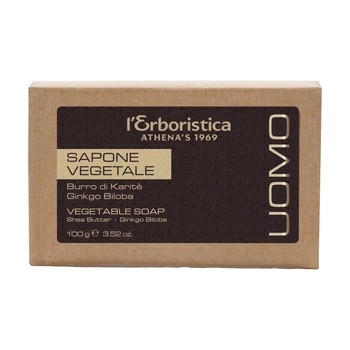 L'Erboristica Uomo, mydło z masłem Shea i miłorzębem japońskim, 100 g