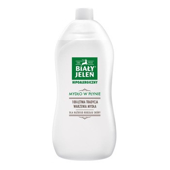 Biały Jeleń, hipoalergiczne mydło w płynie, 1000 ml