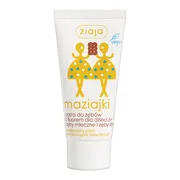 Ziaja Maziajki, pasta do zębów z fluorem dla dzieci, 6+, zęby mleczne i zęby stałe, 50 ml