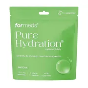 Pure Hydration Matcha, saszetki z proszkiem, smak matcha, 14 szt.