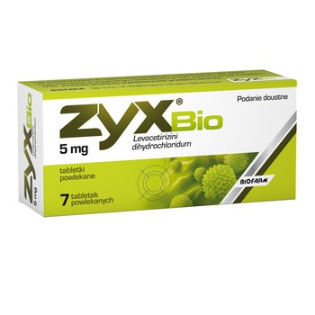 Zyx Bio, 5 mg, tabletki powlekane, 7 szt.