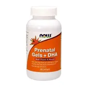Now Foods, Prenatal Gels + DHA, kapsułki, 180 szt.