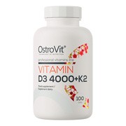 OstroVit Vitamin D3 4000 + K2, tabletki, 100 szt.