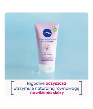 Nivea, łagodny żel-krem do mycia twarzy, cera sucha i wrażliwa, 150 ml