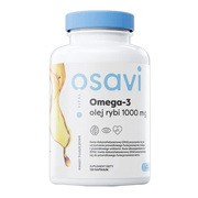 Osavi Omega-3 Olej Rybi 1000 mg, kapsułki, 120 szt.