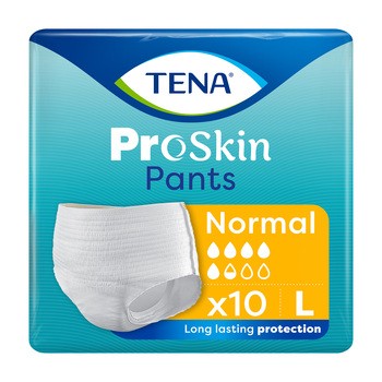 Tena Pants ProSkin Normal, majtki chłonne, rozmiar L, 10 szt.